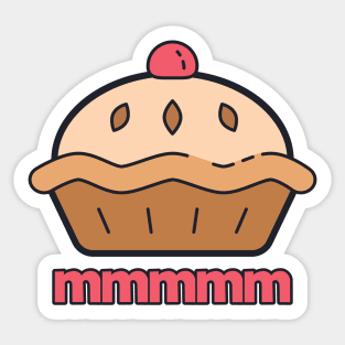 mmmmm pie Sticker